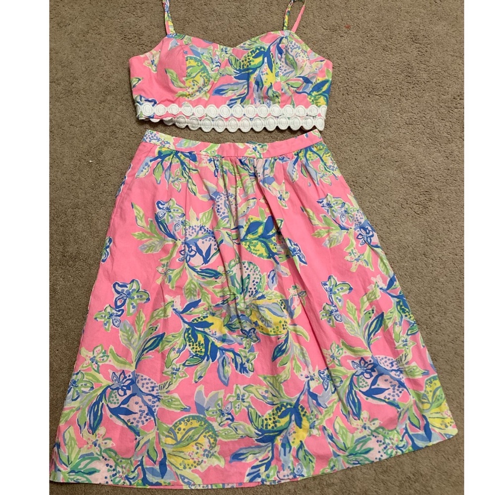 Lilly Pulitzer 2 piece dress